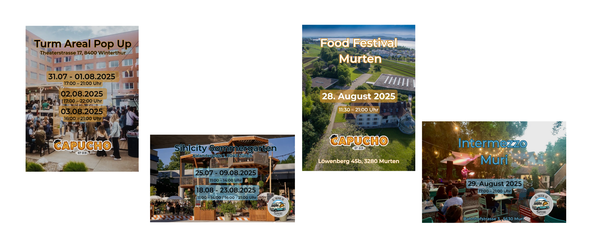 Events Juli & August